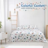 Colorful Confetti Bedding Set