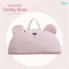 Teddy Bear Nap Mat (ฺPink)