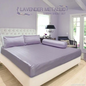 ชุดผ้าปูที่นอน Lavender Metallic