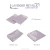 Lavender Metallic Sheet Set