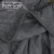 ผ้าห่ม / ผ้าคลุมเตียง Dark Grey Sandwich (80x100นิ้ว)