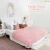 Pastel Peach Soft Blanket (5 &6 ft)